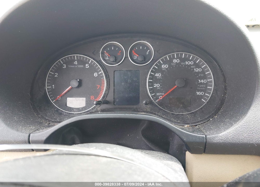2007 AUDI A3 2.0T VIN: WAUNF78P77A139431