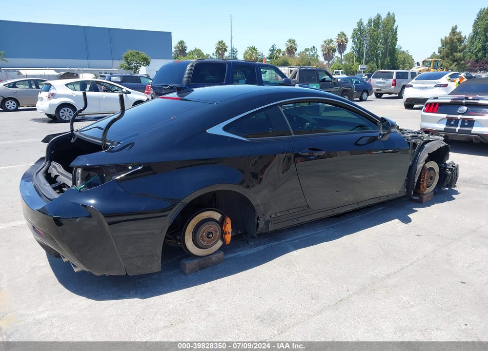 2016 LEXUS RC-F VIN: JTHHP5BC5G5004799