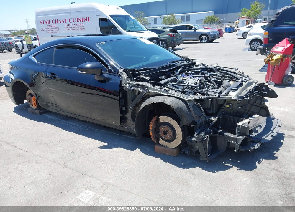 2016 LEXUS RC-F VIN: JTHHP5BC5G5004799