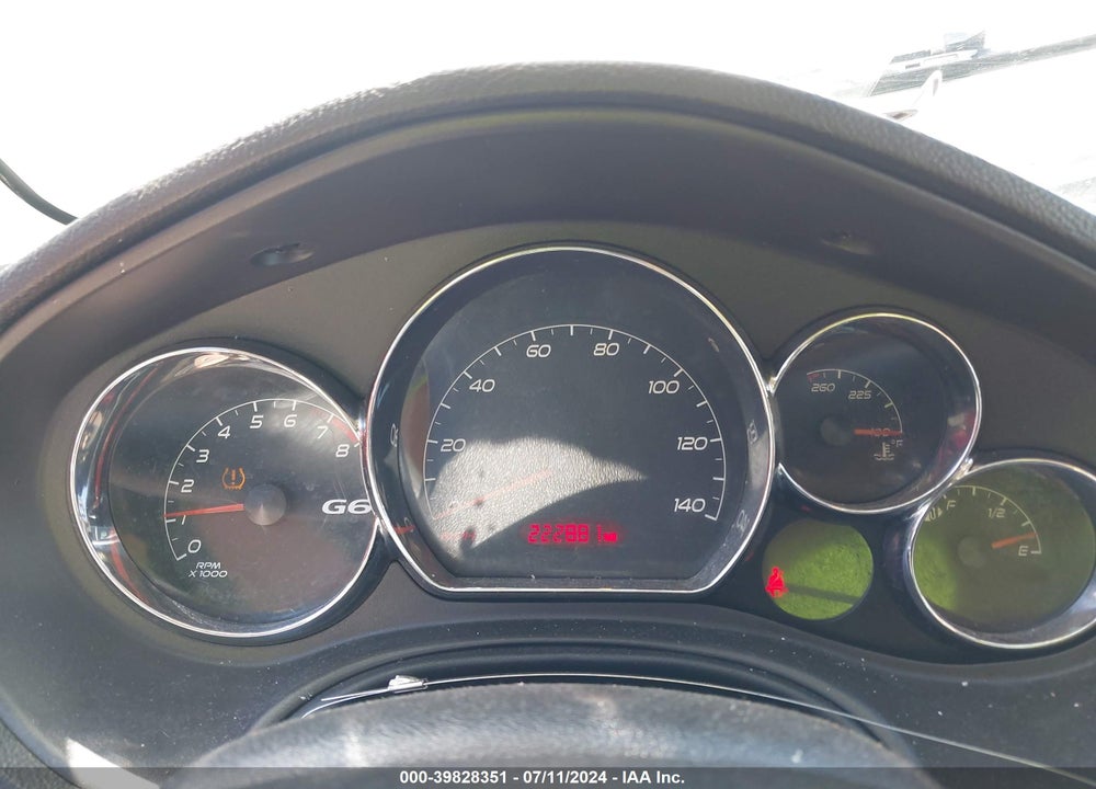 2008 PONTIAC G6 VIN: 1G2ZG57B184271133