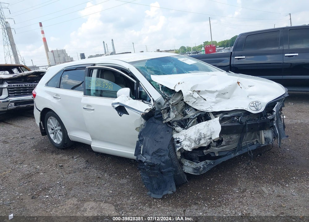 2012 TOYOTA VENZA XLE VIN: 4T3ZA3BB8CU058796