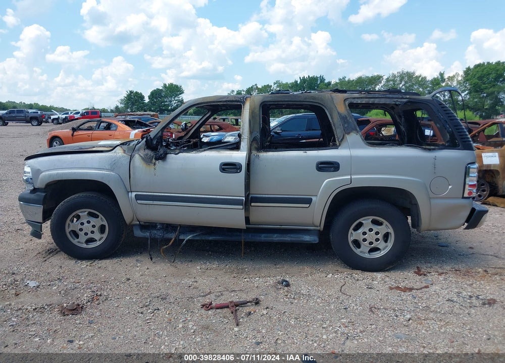 2005 CHEVROLET TAHOE LS VIN: 1GNEC13T75R173470