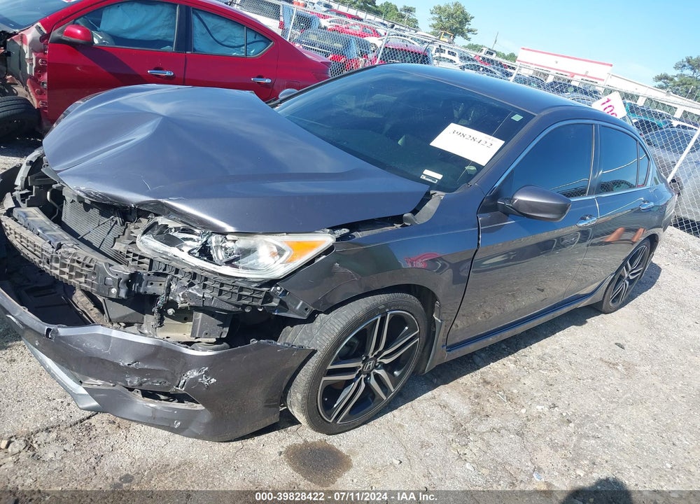 2017 HONDA ACCORD SPORT VIN: 1HGCR2F56HA222714