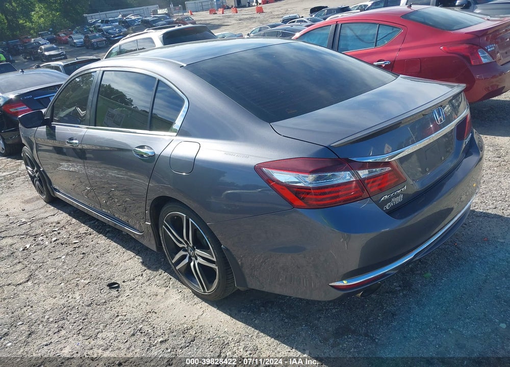 2017 HONDA ACCORD SPORT VIN: 1HGCR2F56HA222714