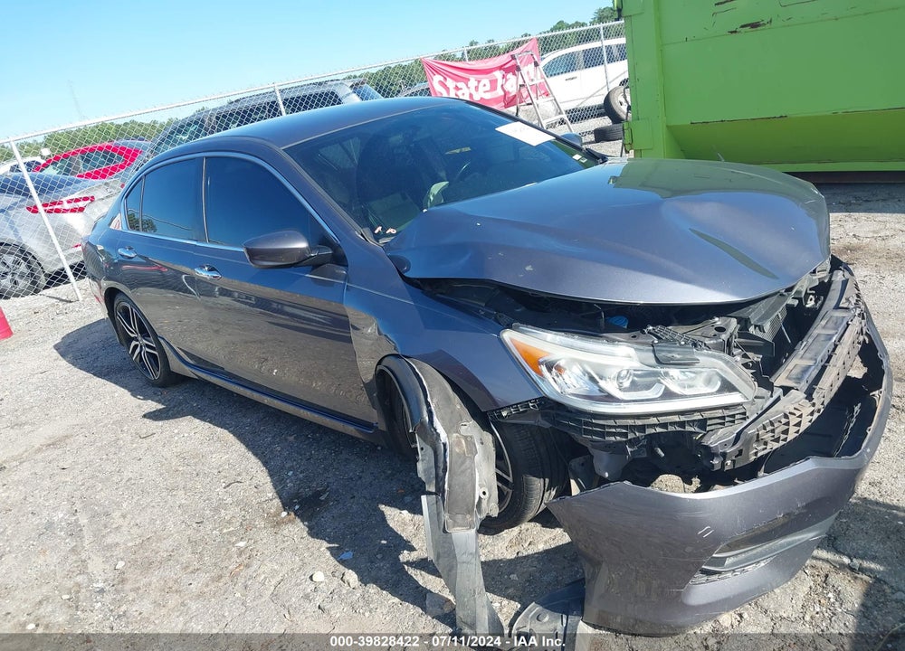 2017 HONDA ACCORD SPORT VIN: 1HGCR2F56HA222714