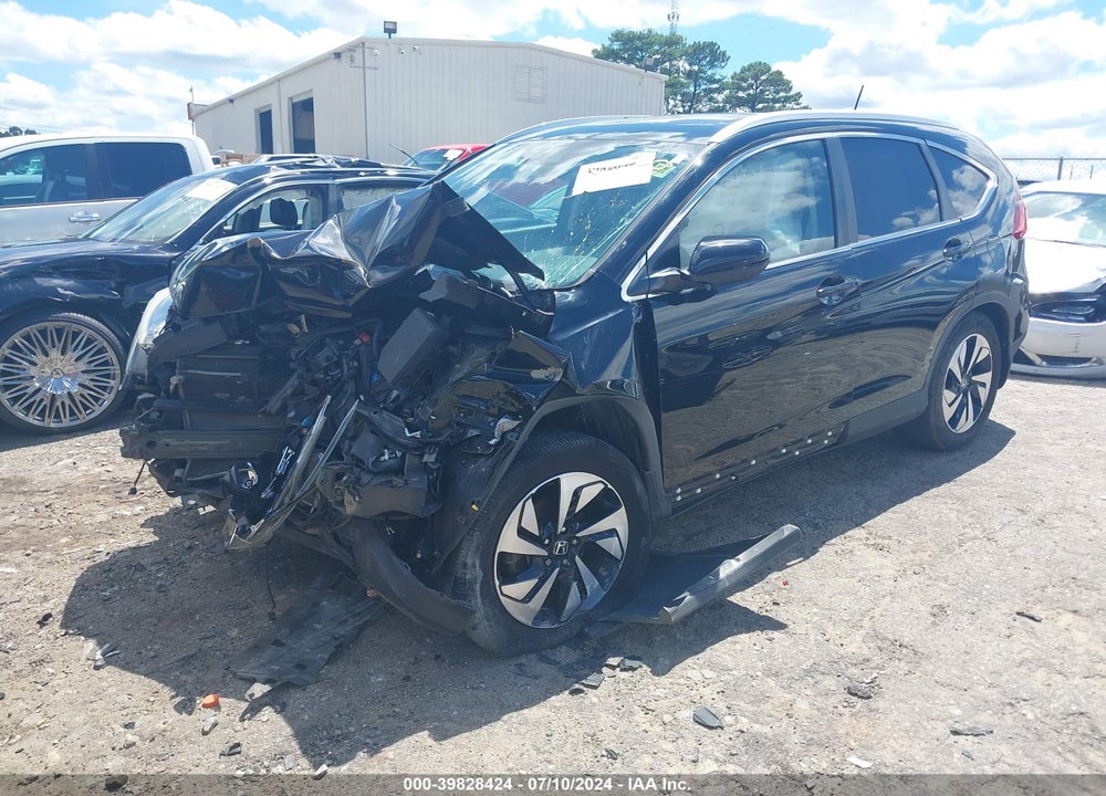 2015 HONDA CR-V TOURING VIN: 5J6RM4H92FL095720