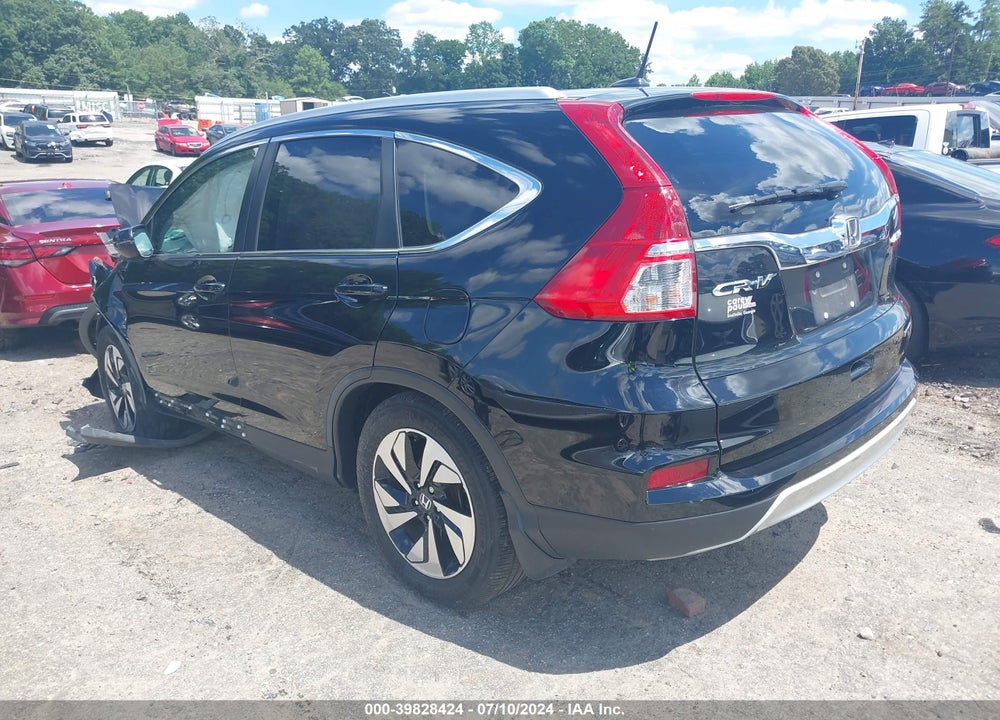 2015 HONDA CR-V TOURING VIN: 5J6RM4H92FL095720