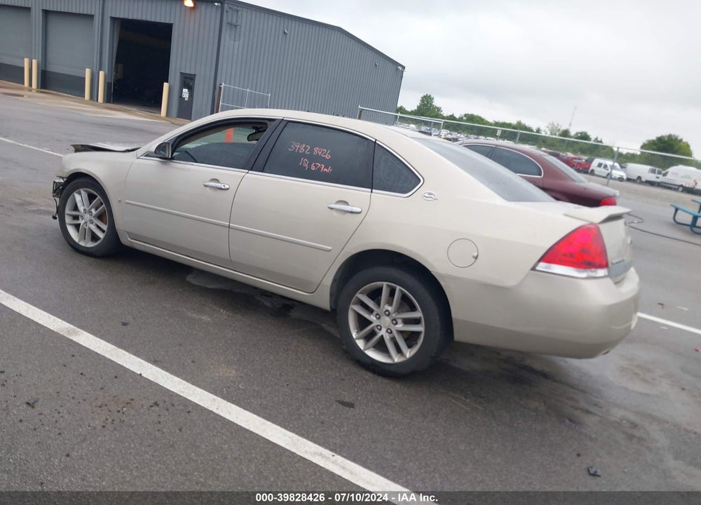 2008 CHEVROLET IMPALA LTZ VIN: 2G1WU583789224936