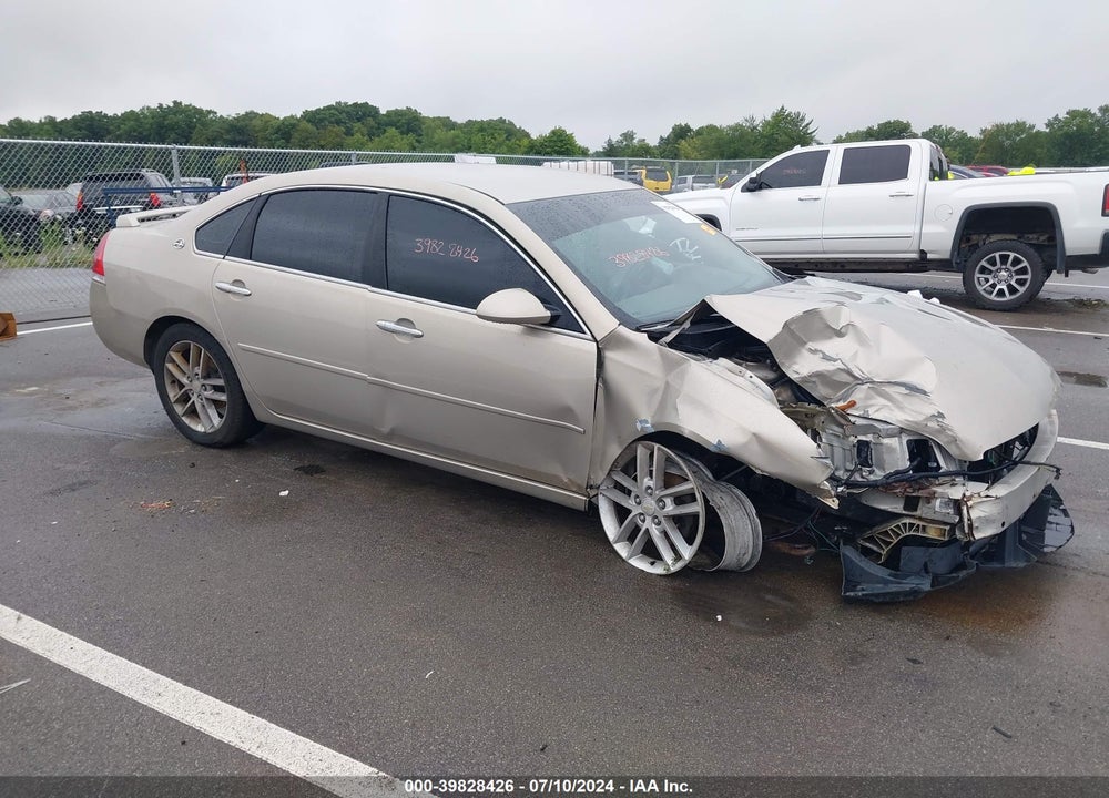 2008 CHEVROLET IMPALA LTZ VIN: 2G1WU583789224936