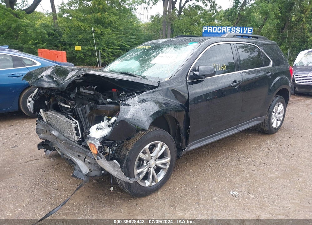 2017 CHEVROLET EQUINOX LT VIN: 2GNALCEK7H6245881