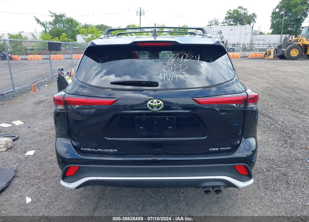 2023 TOYOTA HIGHLANDER XSE VIN: 5TDKDRBH9PS518443