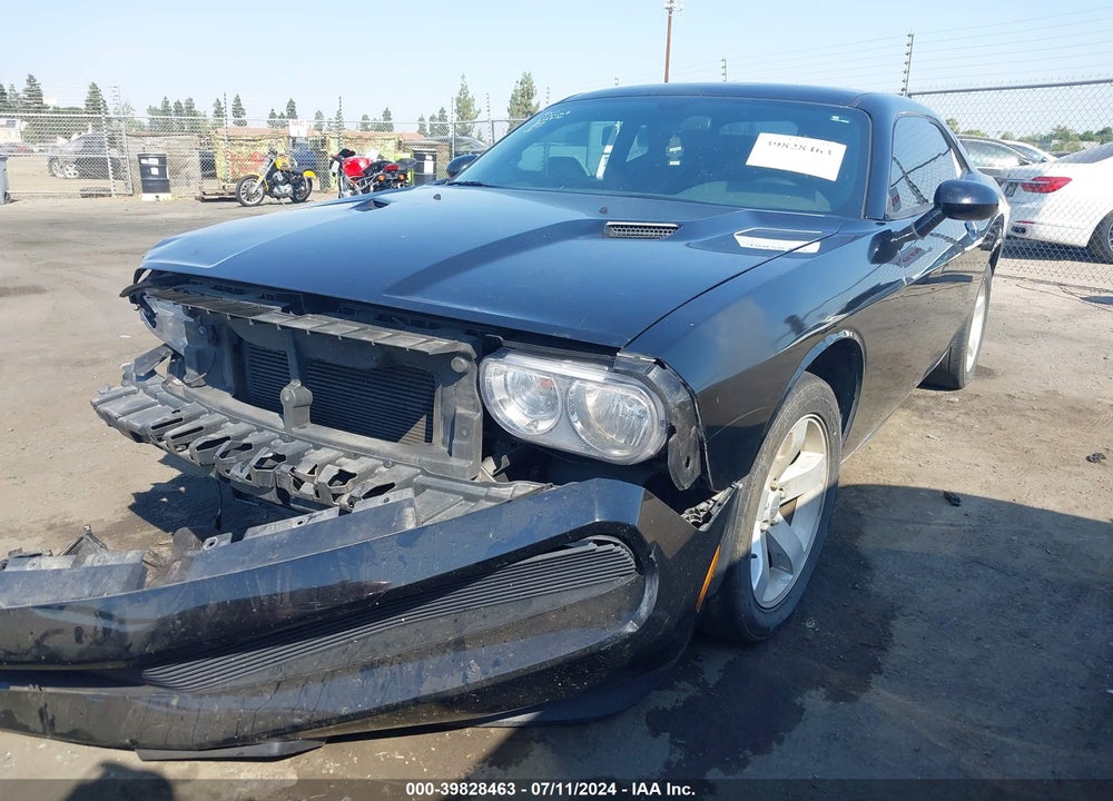 2013 DODGE CHALLENGER SXT VIN: 2C3CDYAGXDH530395