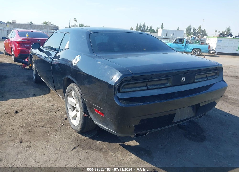 2013 DODGE CHALLENGER SXT VIN: 2C3CDYAGXDH530395