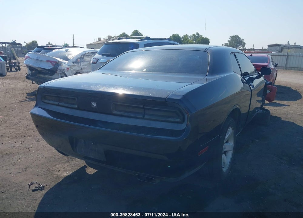 2013 DODGE CHALLENGER SXT VIN: 2C3CDYAGXDH530395