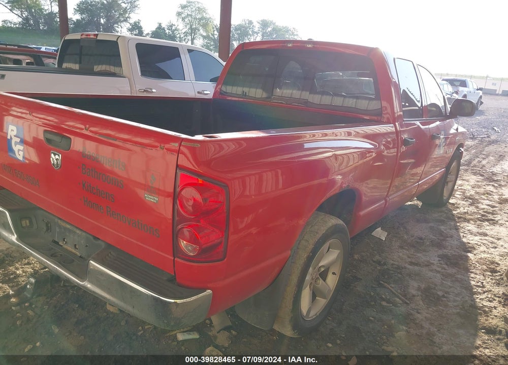 2008 DODGE RAM 1500 SLT VIN: 1D7HA18248S623087