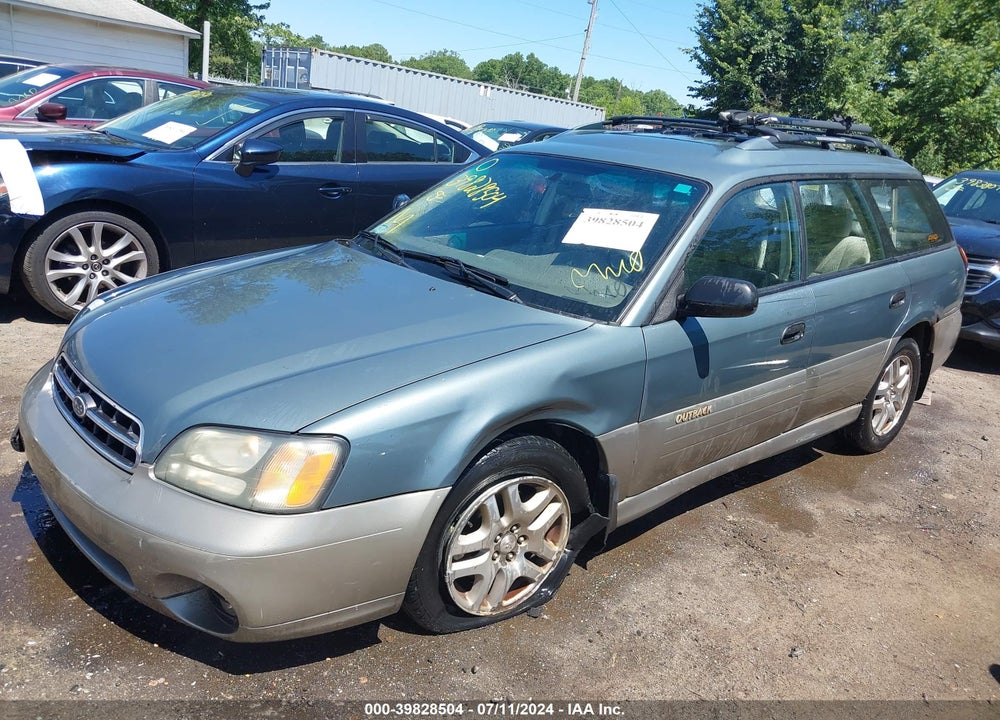 2002 SUBARU OUTBACK VIN: 4S3BH665227659182