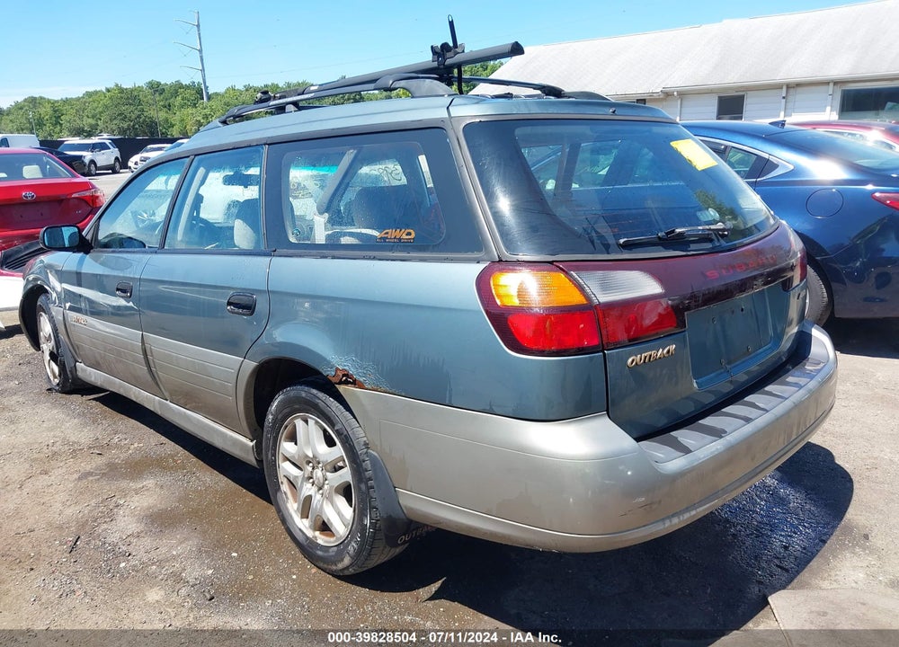 2002 SUBARU OUTBACK VIN: 4S3BH665227659182