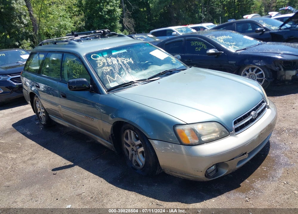 2002 SUBARU OUTBACK VIN: 4S3BH665227659182