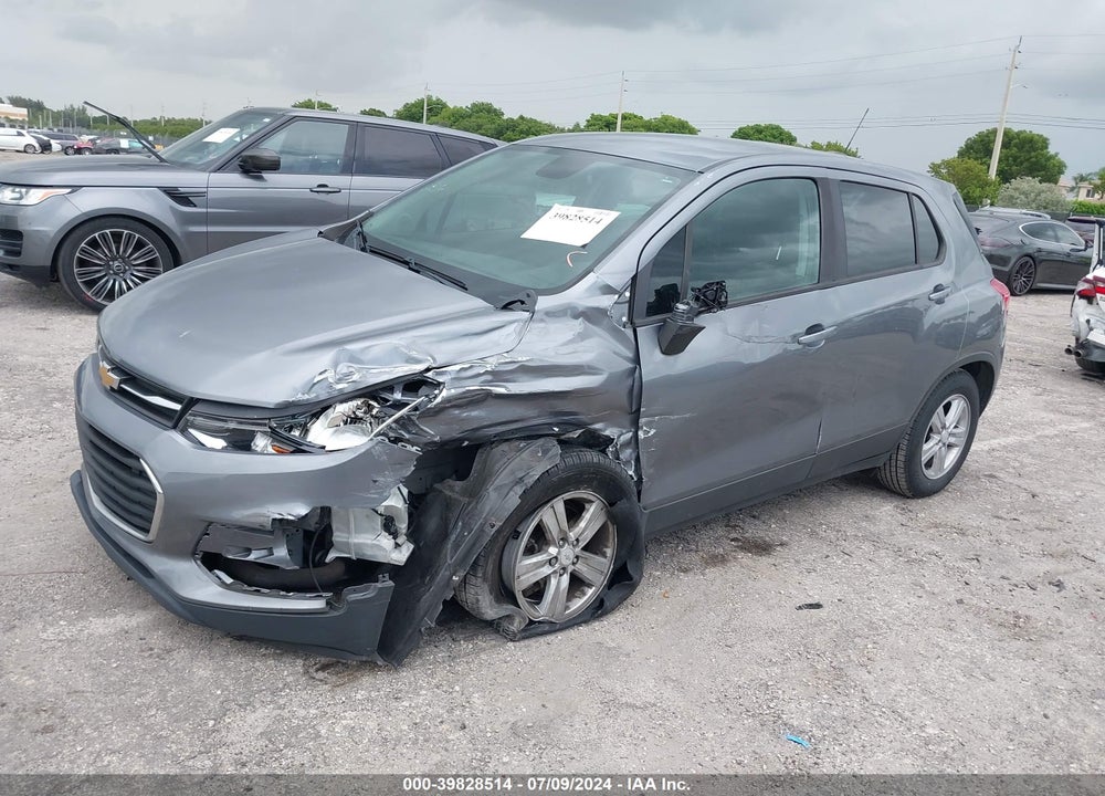 2020 CHEVROLET TRAX FWD LS VIN: 3GNCJKSBXLL190568