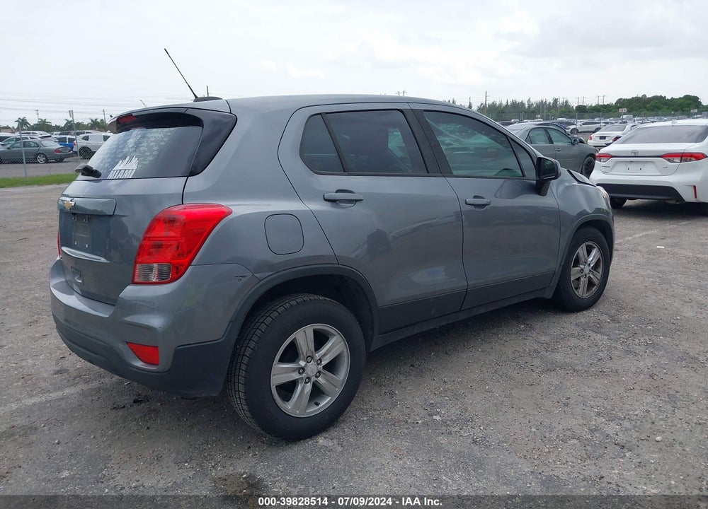 2020 CHEVROLET TRAX FWD LS VIN: 3GNCJKSBXLL190568