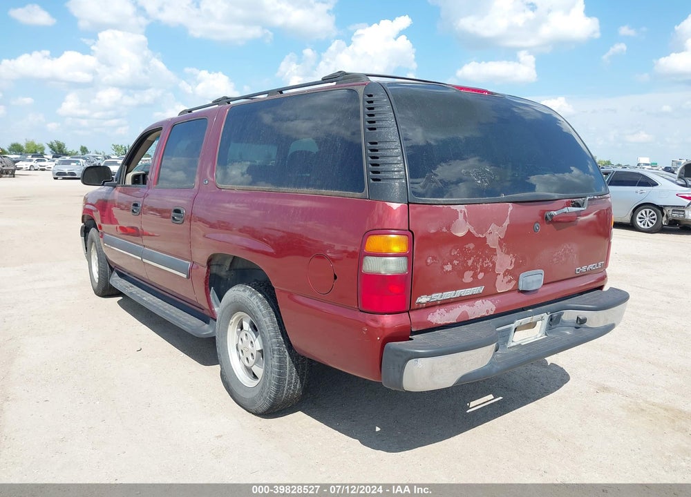 2002 CHEVROLET SUBURBAN 1500 LS VIN: 1GNEC16Z82J153979