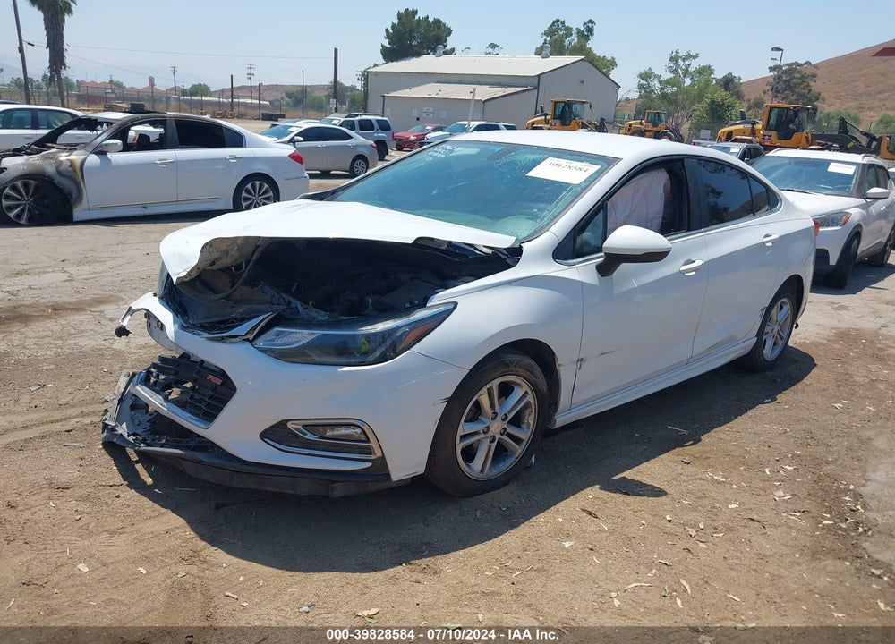 2017 CHEVROLET CRUZE LT AUTO VIN: 1G1BE5SM7H7155986