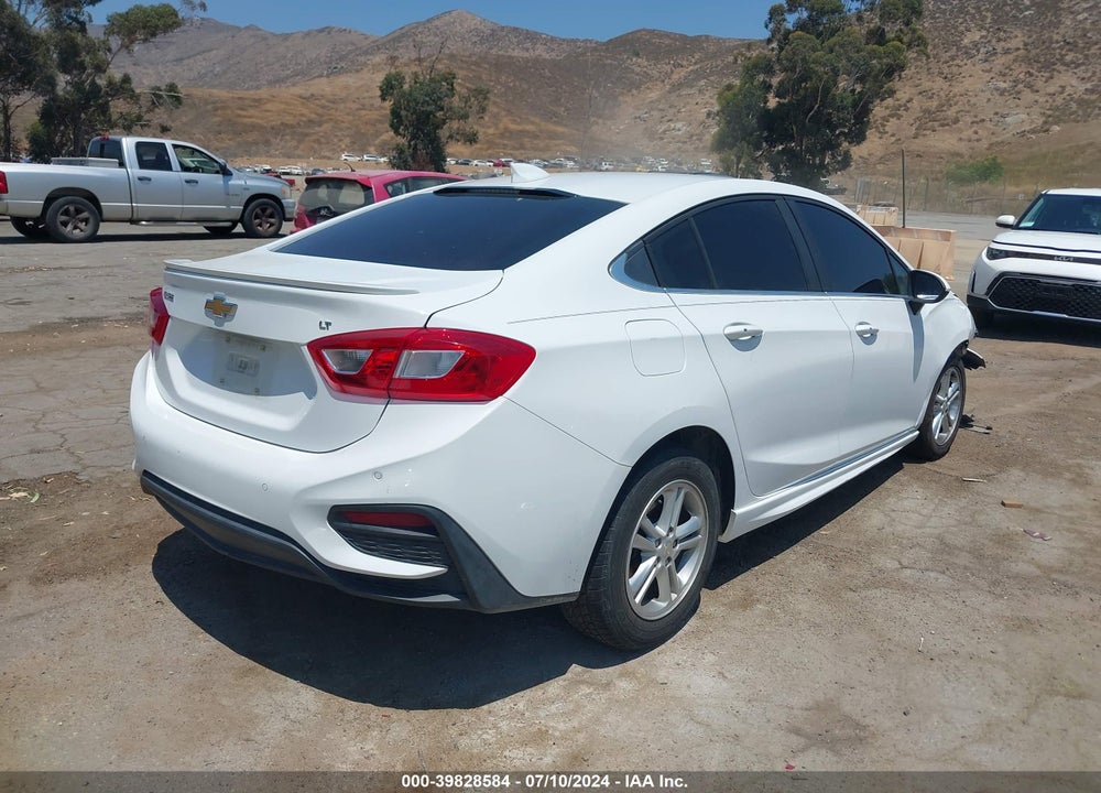 2017 CHEVROLET CRUZE LT AUTO VIN: 1G1BE5SM7H7155986