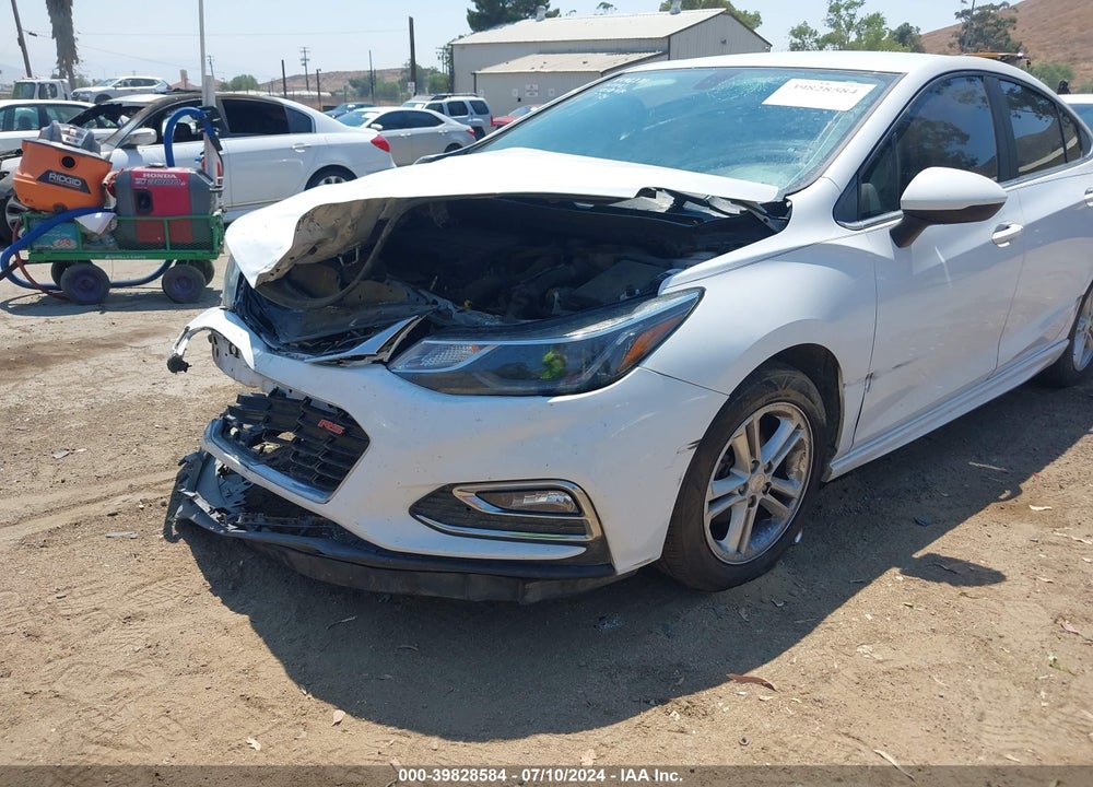2017 CHEVROLET CRUZE LT AUTO VIN: 1G1BE5SM7H7155986
