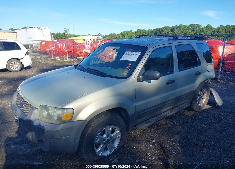 2005 FORD ESCAPE XLT VIN: 1FMYU03195KB15019