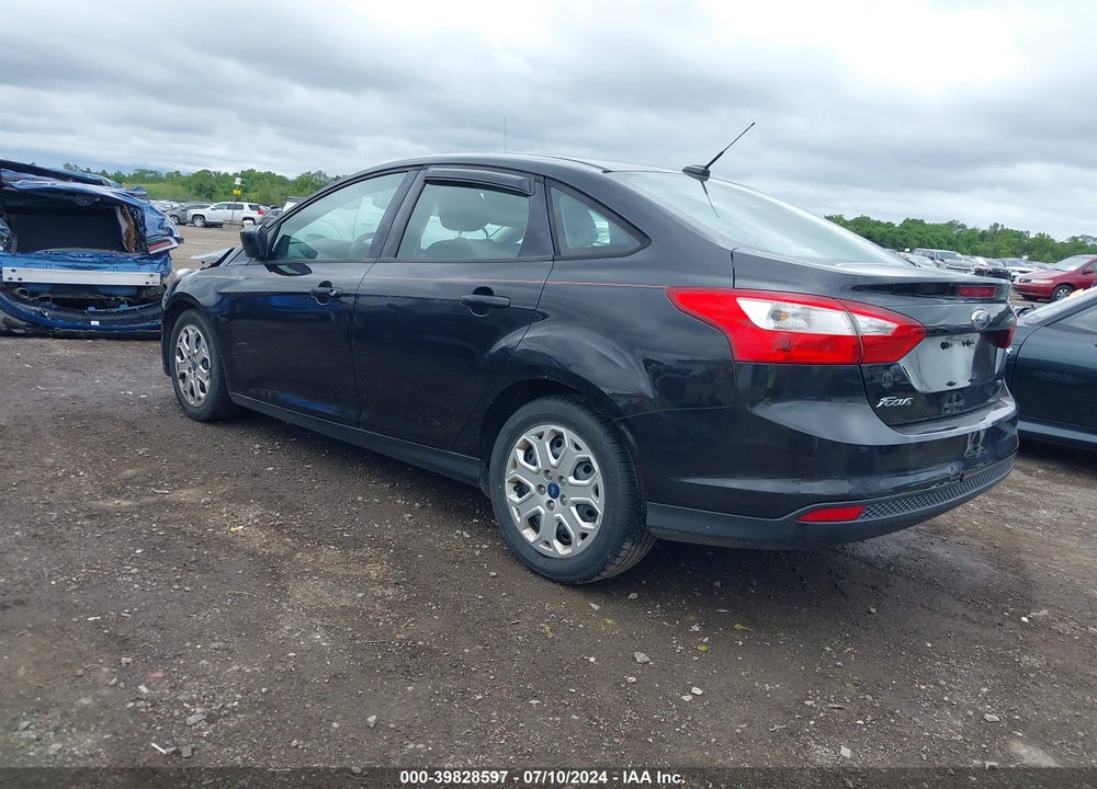 2012 FORD FOCUS SE VIN: 1FAHP3F23CL354256