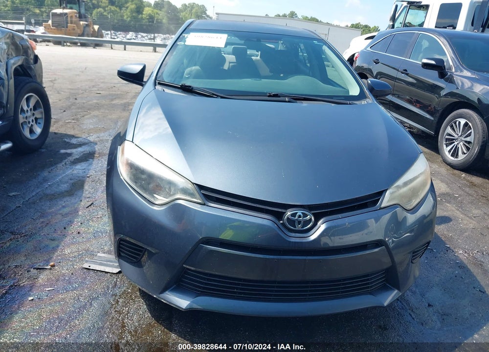 2015 TOYOTA COROLLA LE VIN: 5YFBURHE2FP211250