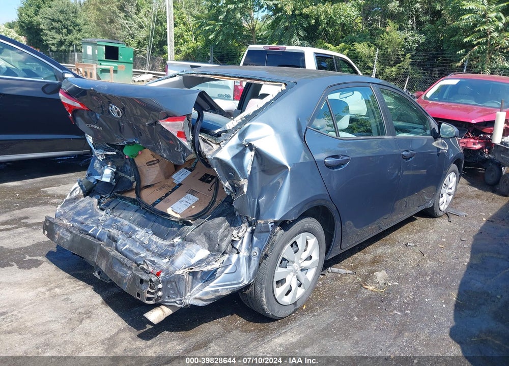 2015 TOYOTA COROLLA LE VIN: 5YFBURHE2FP211250