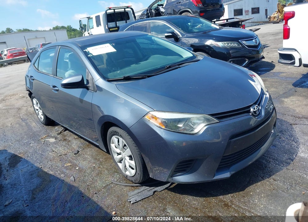 2015 TOYOTA COROLLA LE VIN: 5YFBURHE2FP211250