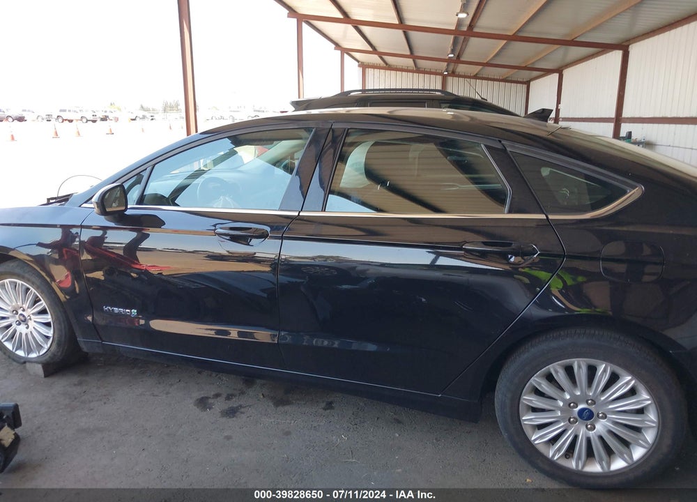 2019 FORD FUSION HYBRID SE VIN: 3FA6P0LU1KR142841
