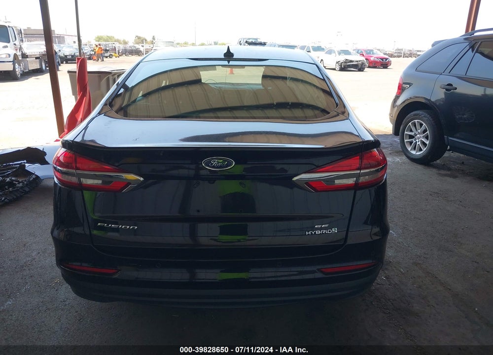 2019 FORD FUSION HYBRID SE VIN: 3FA6P0LU1KR142841