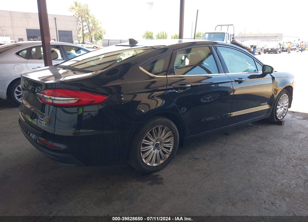 2019 FORD FUSION HYBRID SE VIN: 3FA6P0LU1KR142841