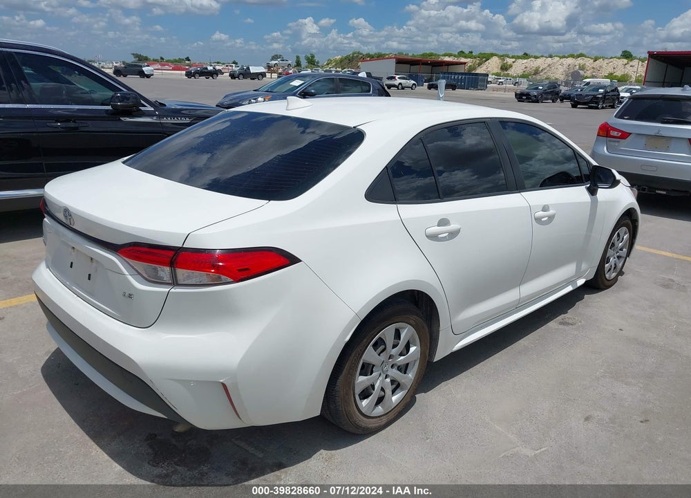 2020 TOYOTA COROLLA LE VIN: JTDEPRAE5LJ097937