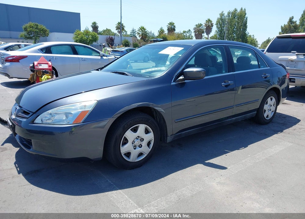 2005 HONDA ACCORD 2.4 LX VIN: 1HGCM56425A105117