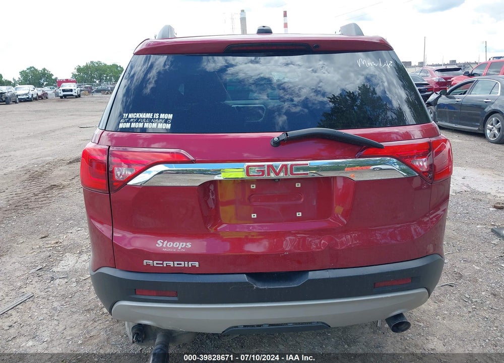2019 GMC ACADIA SLE-2 VIN: 1GKKNLLS3KZ126686