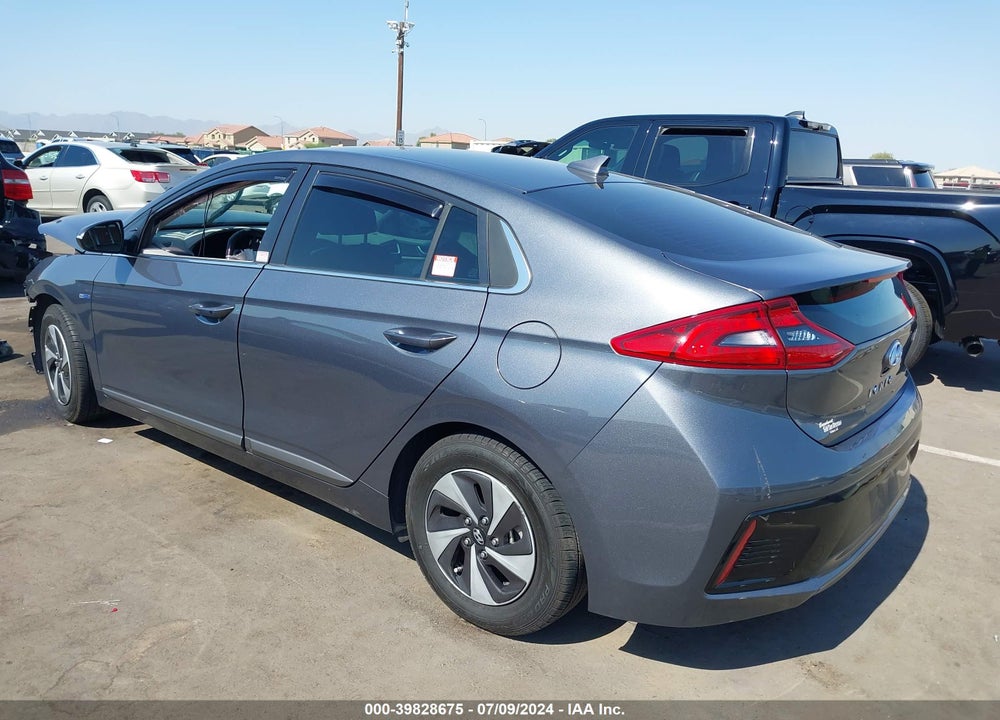 2019 HYUNDAI IONIQ HYBRID SEL VIN: KMHC75LC3KU112035