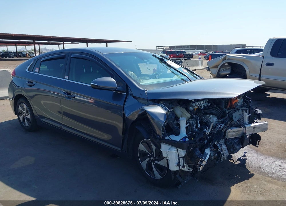 2019 HYUNDAI IONIQ HYBRID SEL VIN: KMHC75LC3KU112035