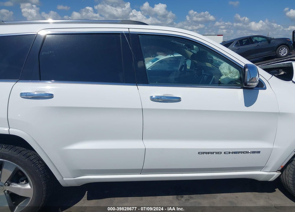 2015 JEEP GRAND CHEROKEE OVERLAND VIN: 1C4RJECT9FC728897