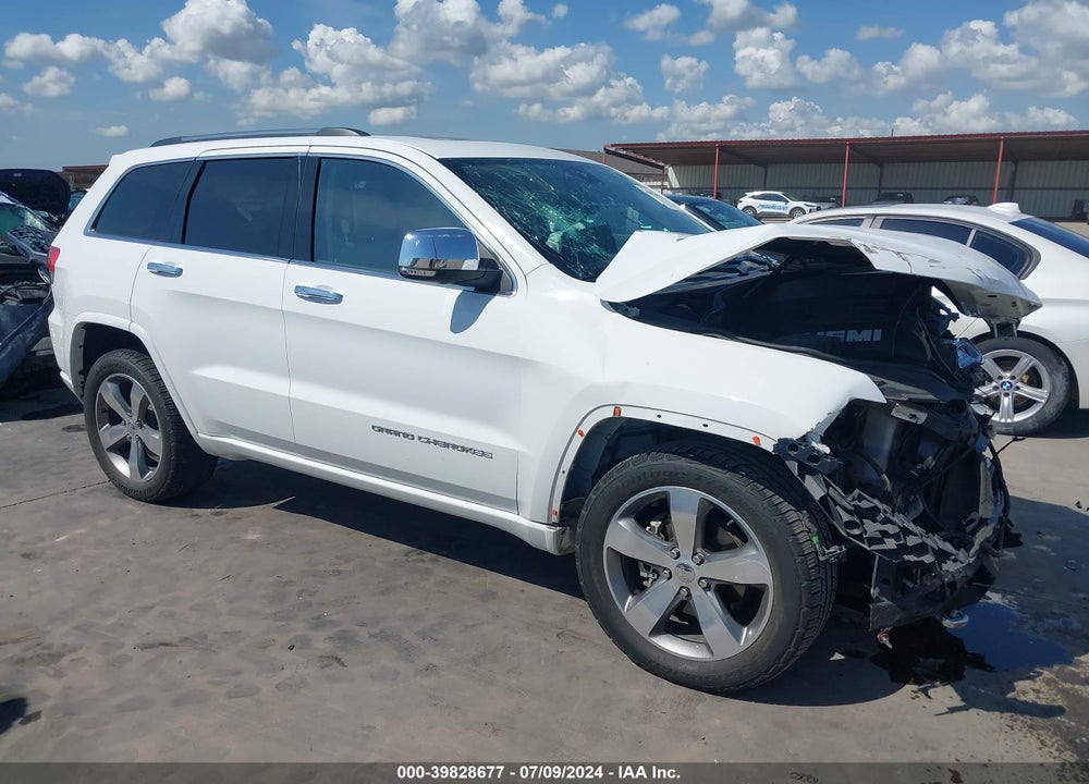 2015 JEEP GRAND CHEROKEE OVERLAND VIN: 1C4RJECT9FC728897