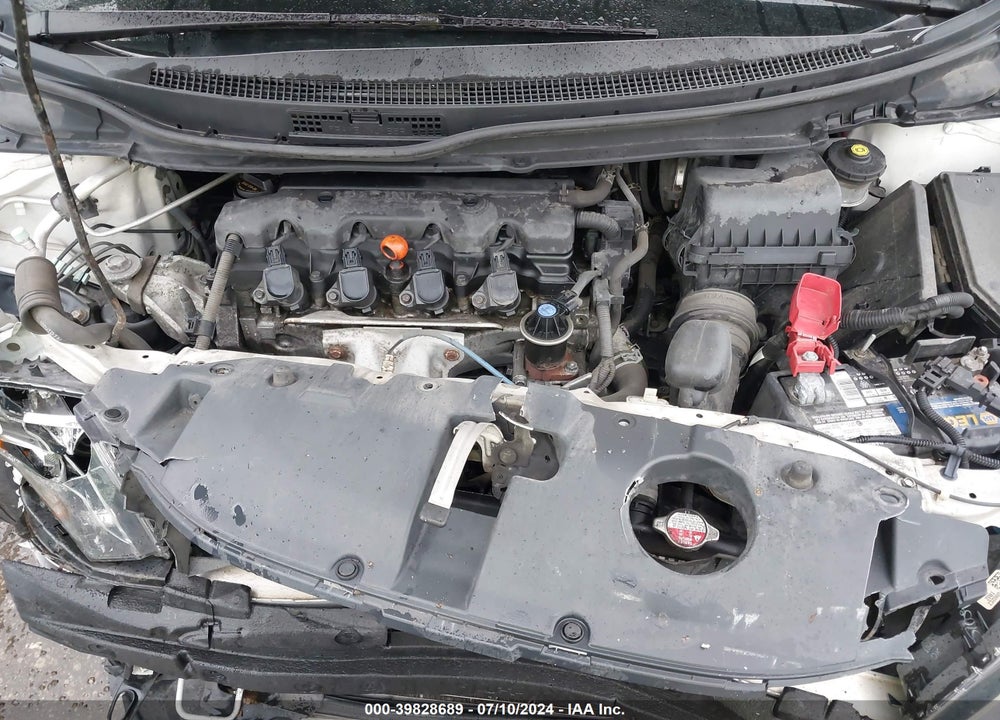 2013 HONDA CIVIC LX VIN: 19XFB2F5XDE066300