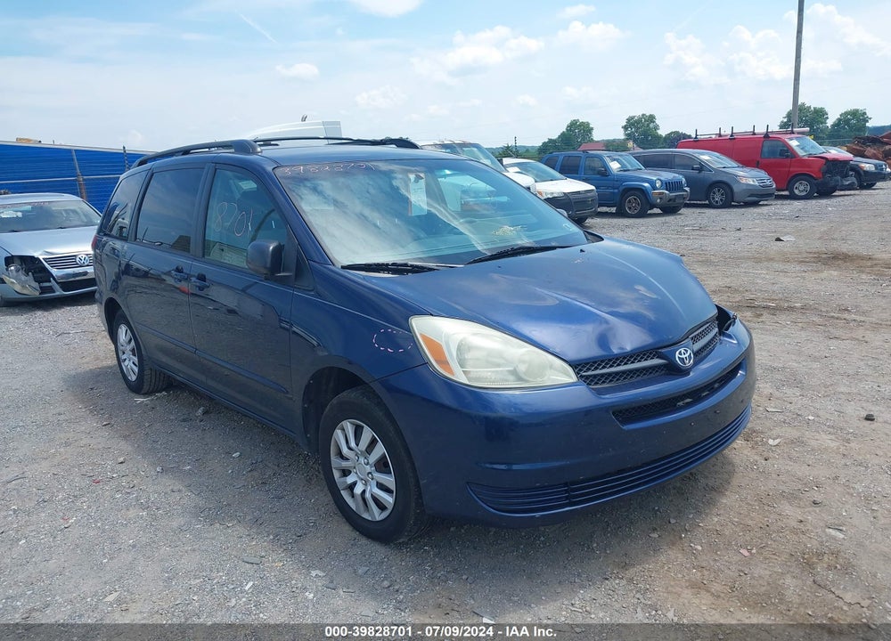 2004 TOYOTA SIENNA LE VIN: 5TDZA23C84S089910