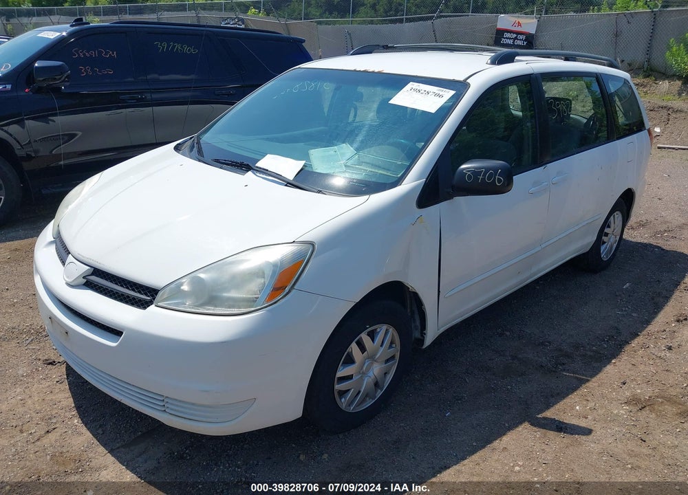 2004 TOYOTA SIENNA CE VIN: 5TDZA23C94S120548