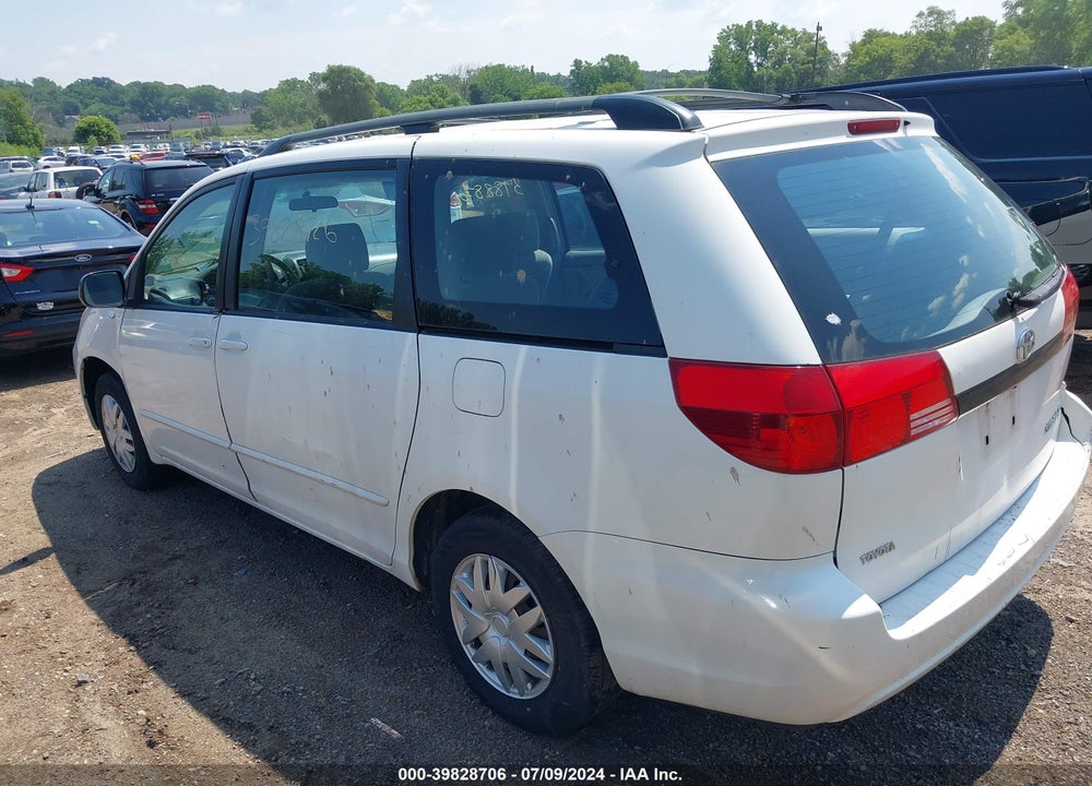 2004 TOYOTA SIENNA CE VIN: 5TDZA23C94S120548