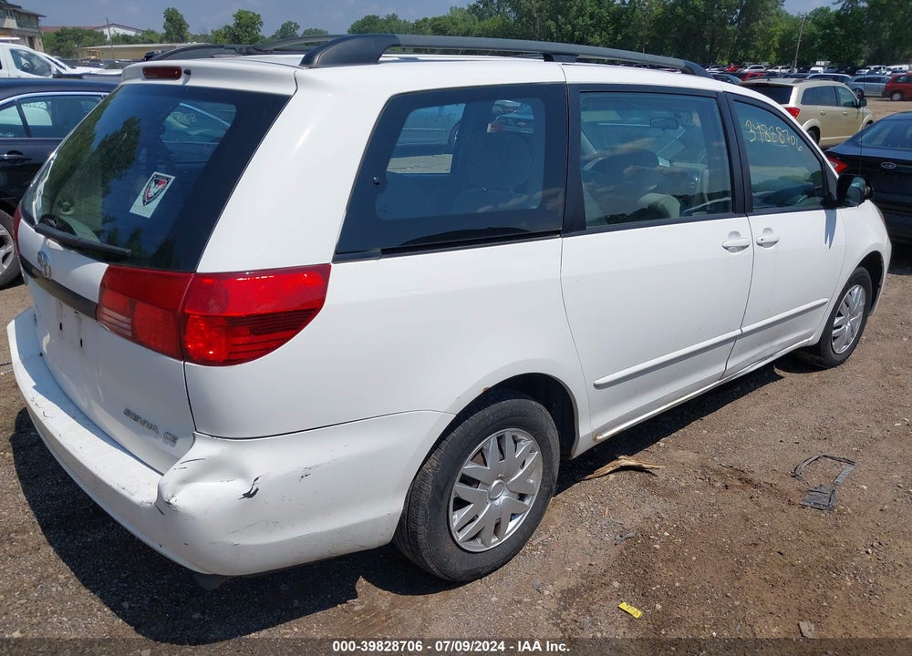 2004 TOYOTA SIENNA CE VIN: 5TDZA23C94S120548