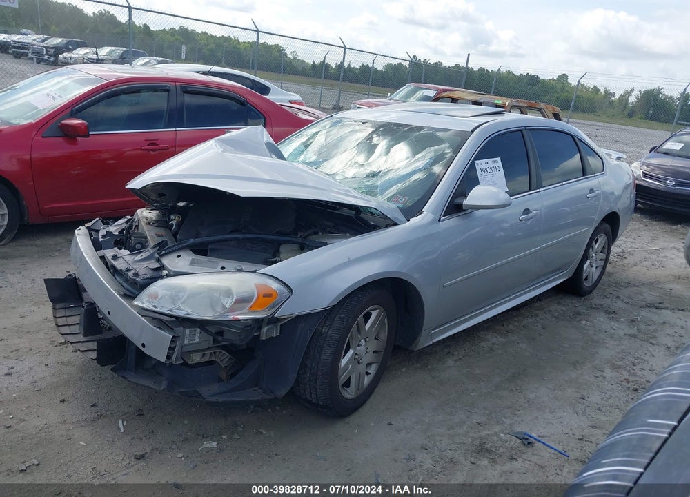 2012 CHEVROLET IMPALA LT VIN: 2G1WG5E34C1192059
