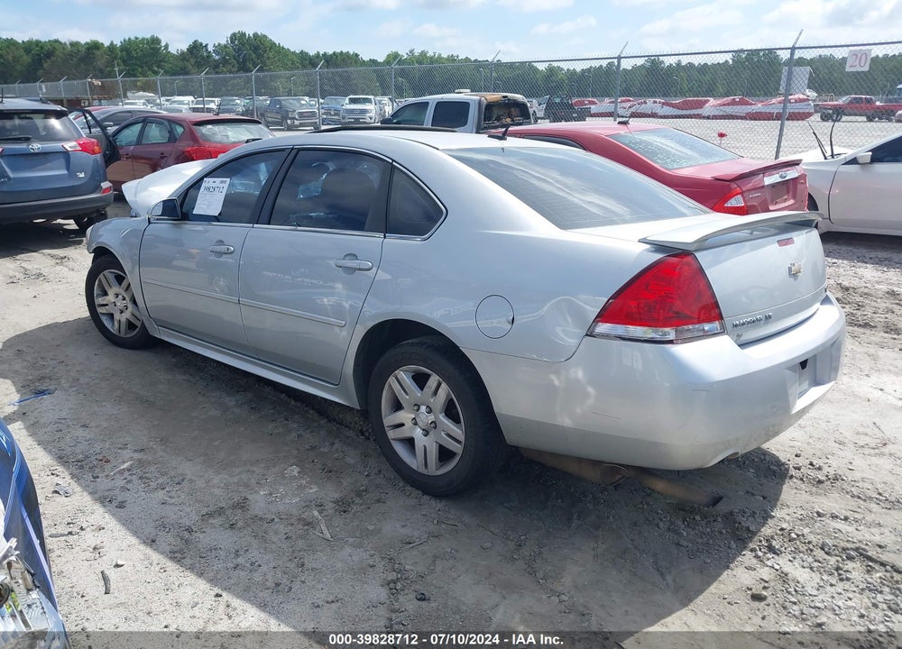 2012 CHEVROLET IMPALA LT VIN: 2G1WG5E34C1192059